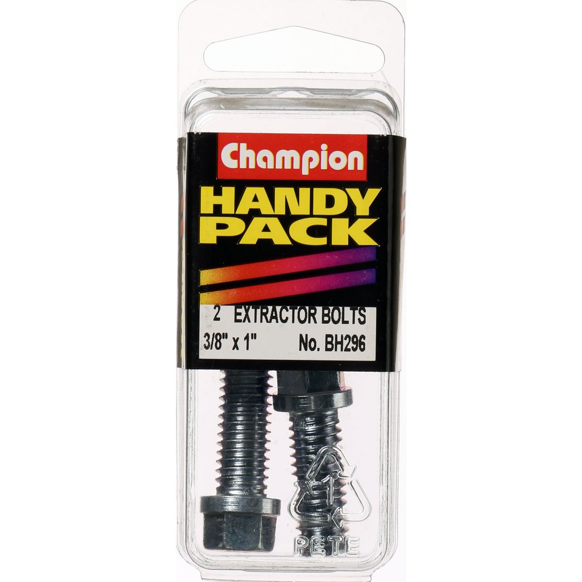 Champion Fasteners Hex Flanged Header Bolt Unc 3/8In X 1In BH296