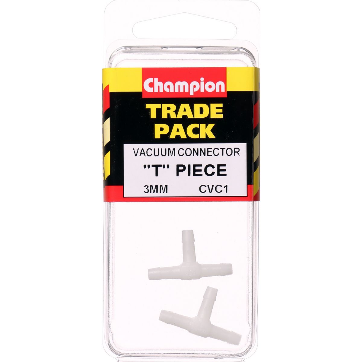 Champion Vacuum Connector "T" 3mm CVC1