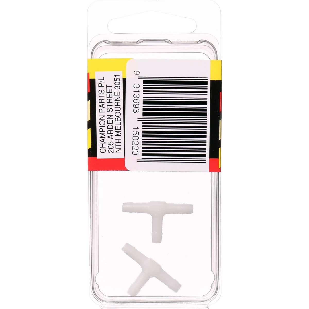 Champion Vacuum Connector "T" 3mm CVC1