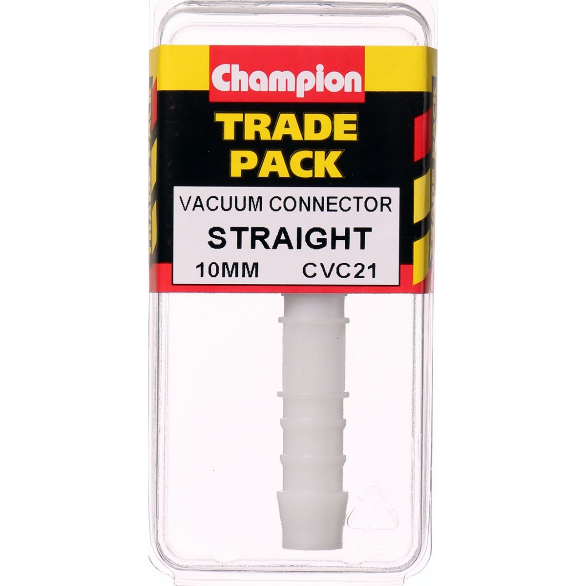 Champion Vacuum Connector Straight 10mm CVC21