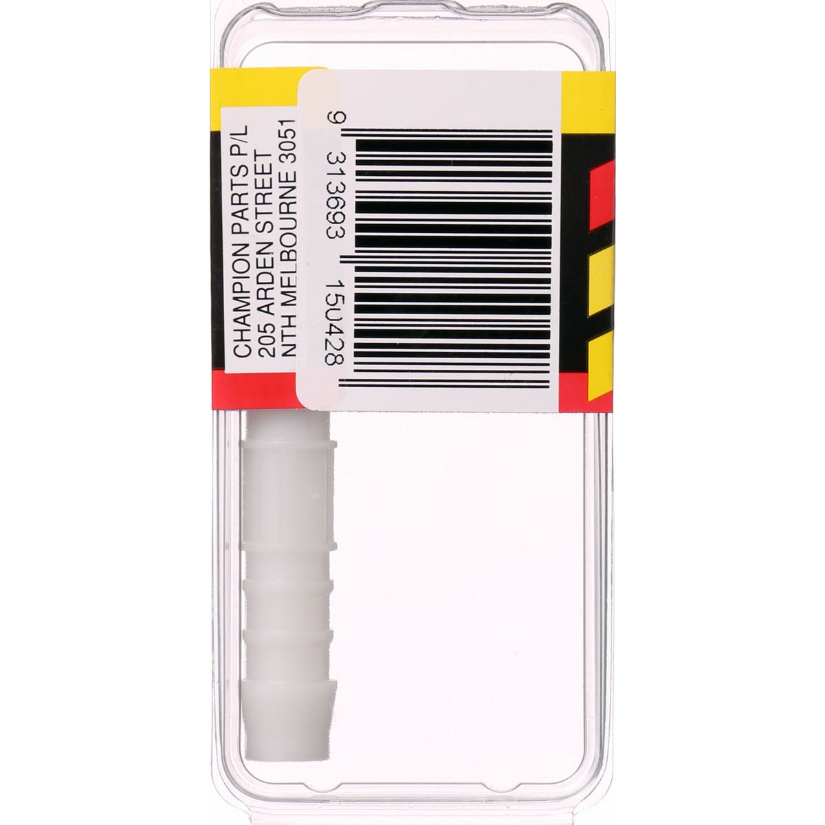 Champion Vacuum Connector Straight 10mm CVC21