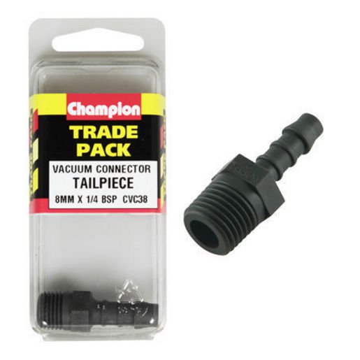 Champion Fasteners Hose Fitting Tailpiece 8Mm X 1/4In CVC38