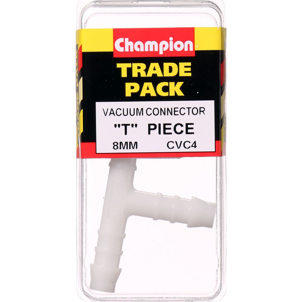 Champion Vacuum Connector "T" 8mm CVC4