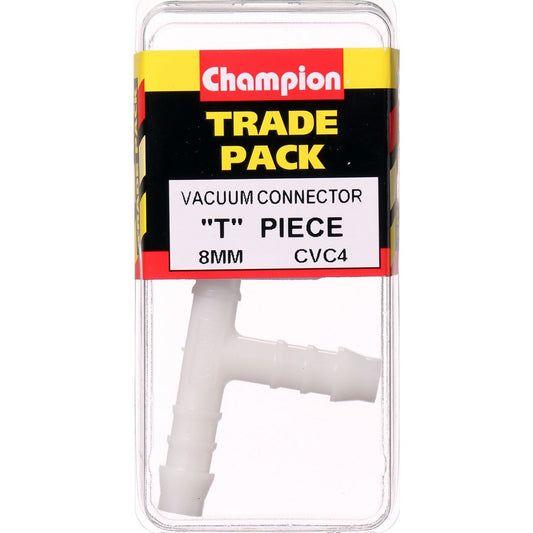 Champion Vacuum Connector "T" 8mm CVC4