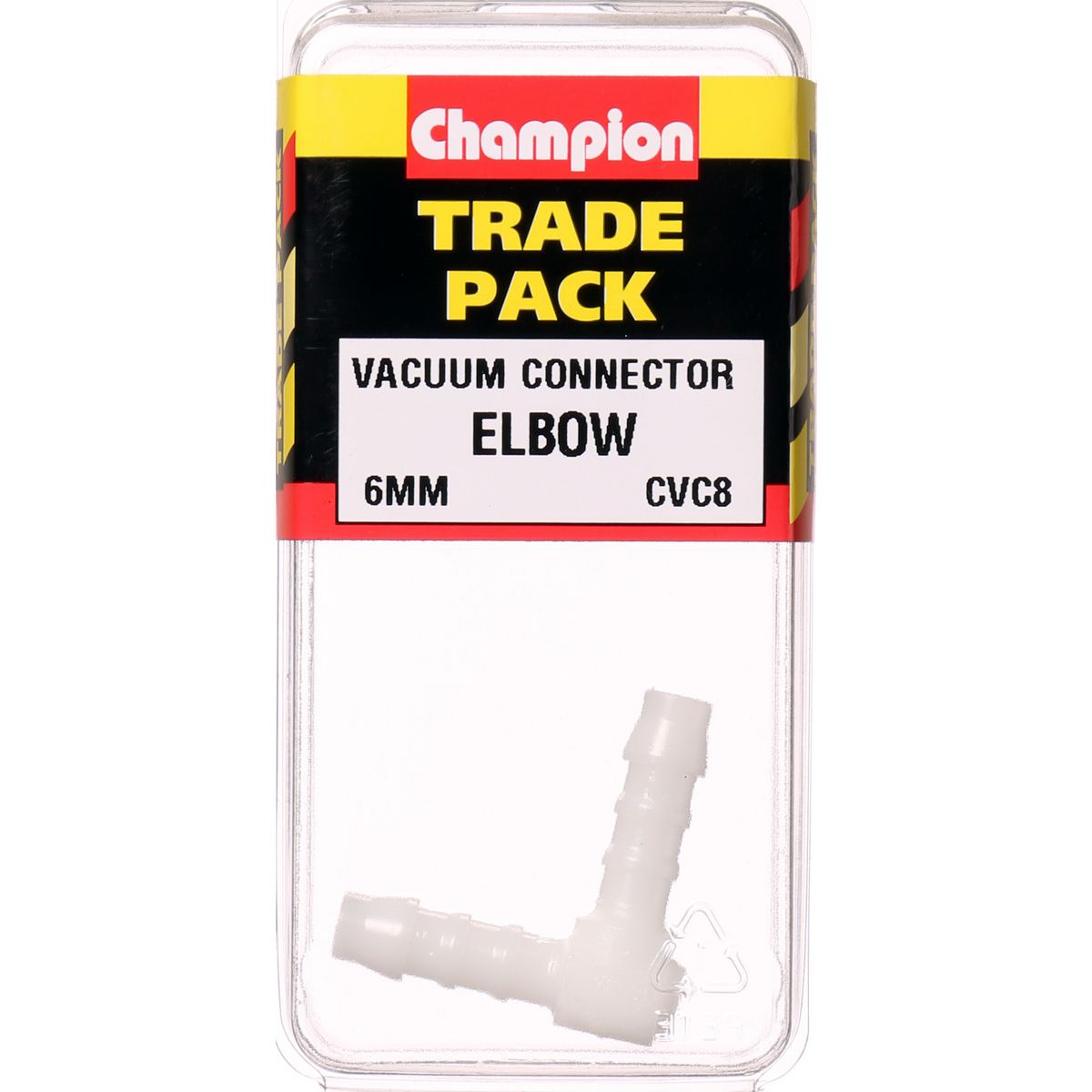 Champion Vacuum Connector 90 Elbow 6mm CVC8