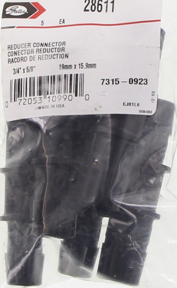 Gates Reducer 5/8 - 3/4In 16 - 19mm 28611