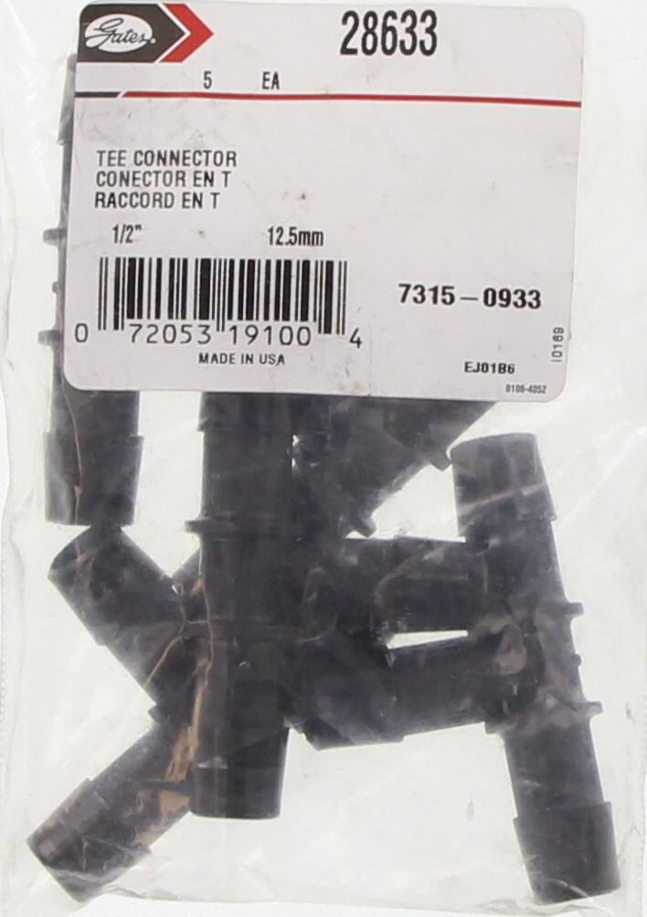 Gates T Connector 1/2In. 12.7mm 28633