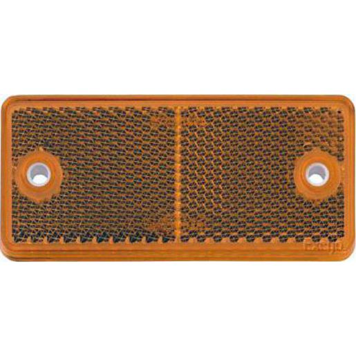 Narva Reflector Rectangle Amber 40 X 90mm - 50 Pce 84031/50