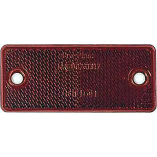 Narva Reflector 90mmx40mm Red Fixed Bolt 84032BL