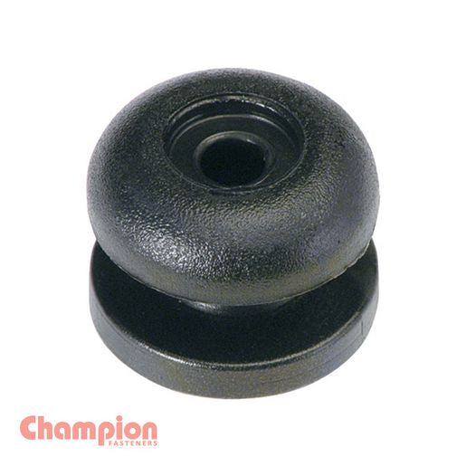Champion Fasteners Rope Button Black PP94