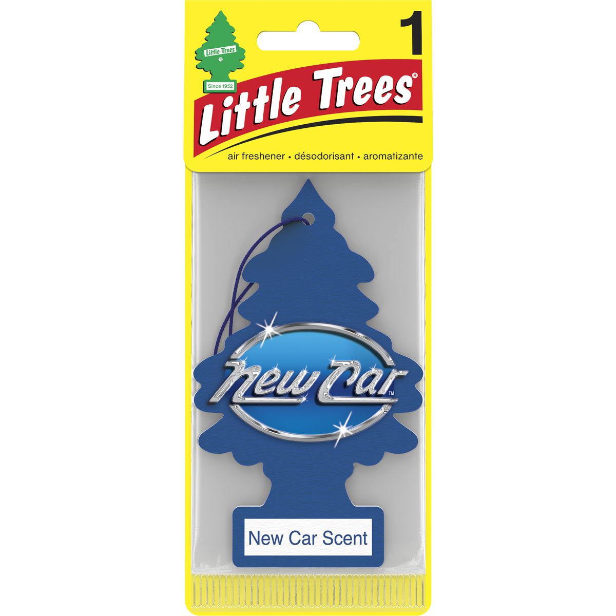 Little Trees Car Air Freshener New Car Scent 1 Pack