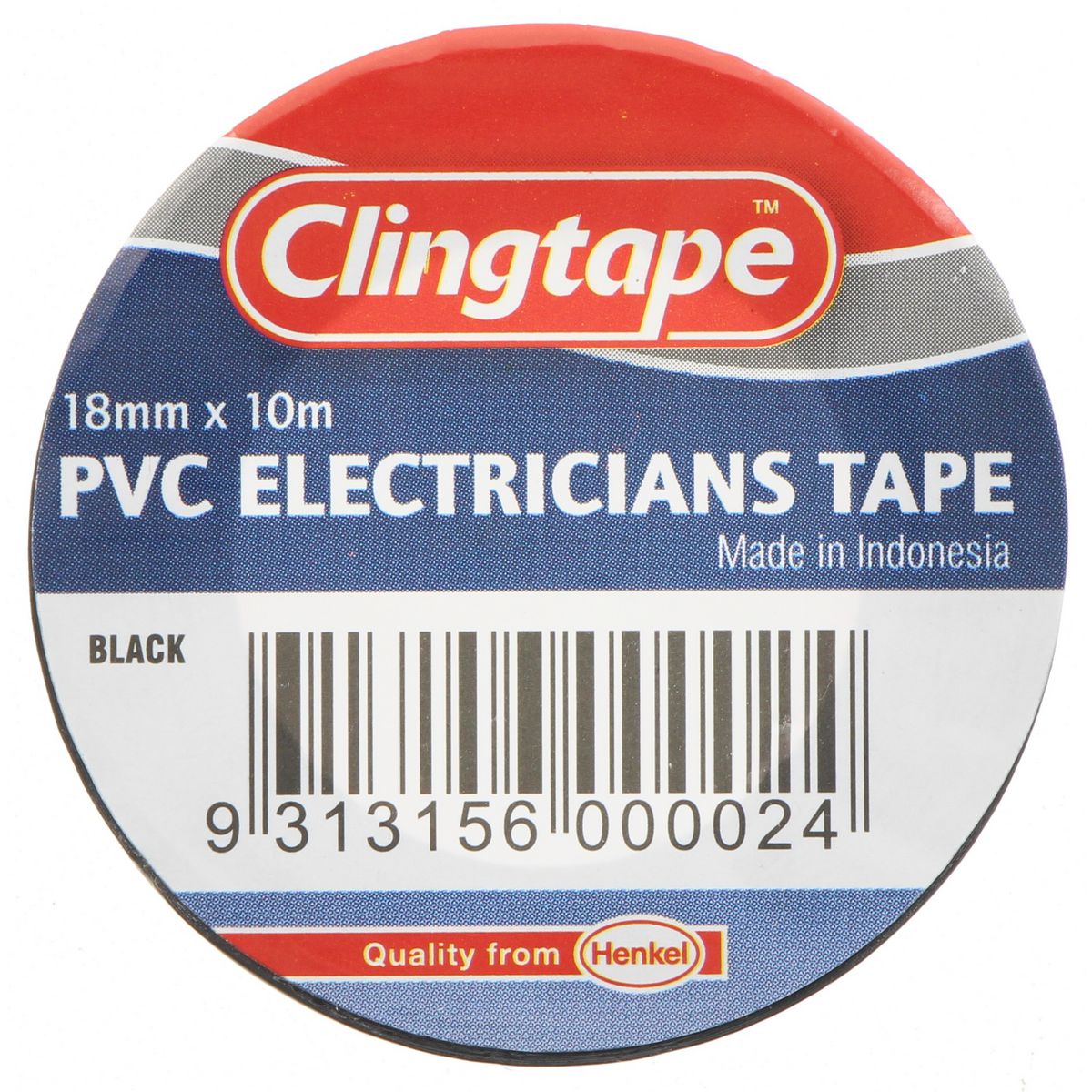Cling Black PVC Tape 18mmx10m R30BK