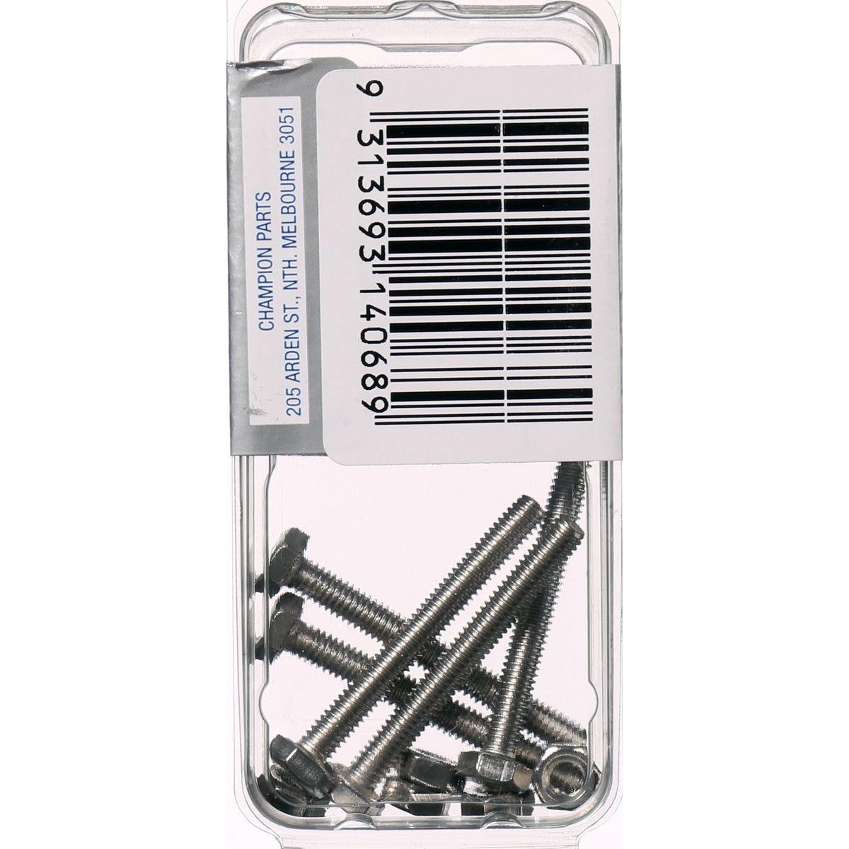 Champion Fasteners Hex Set Screw & Nut Stainless Steel M4X35mm & M4X0.7mm 316/A4 CSP38