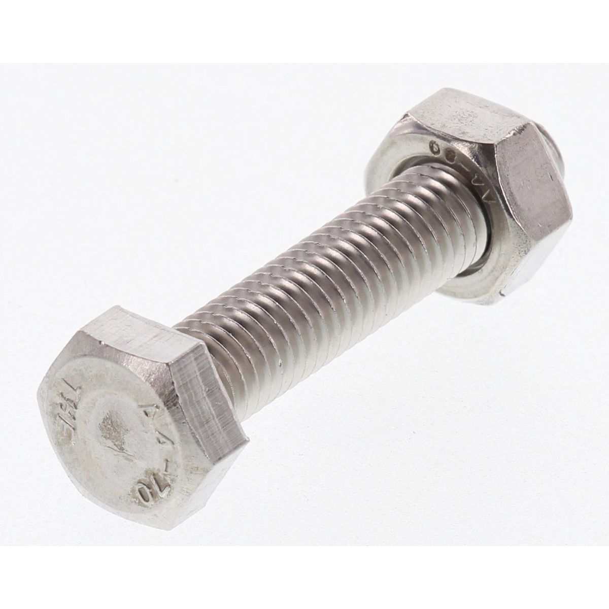 Champion Fasteners Hex Set Screw & Nut Stainless Steel M8X40mm & M8X1.25mm 316/A4 CSP46