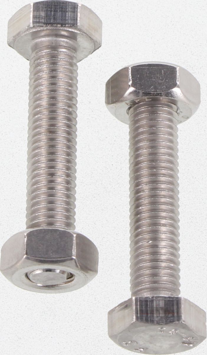 Champion Fasteners Hex Set Screw & Nut Stainless Steel M10X50mm & M10X1.50mm 316/A4 CSP50