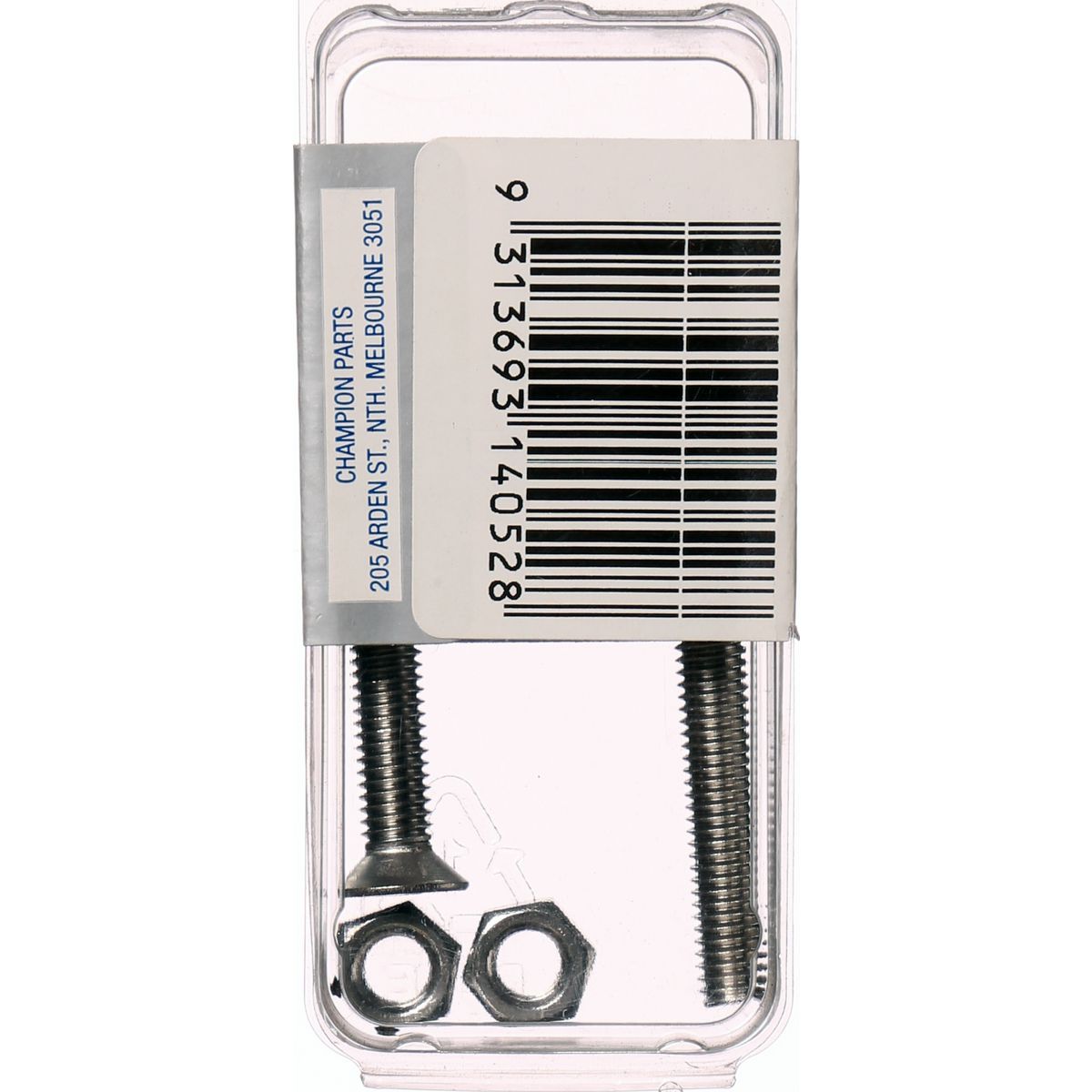 Champion Fasteners Machine Screw Csk Phillips Stainless Steel M6X50mm & M6X1.00mm 316/A4 CSP22