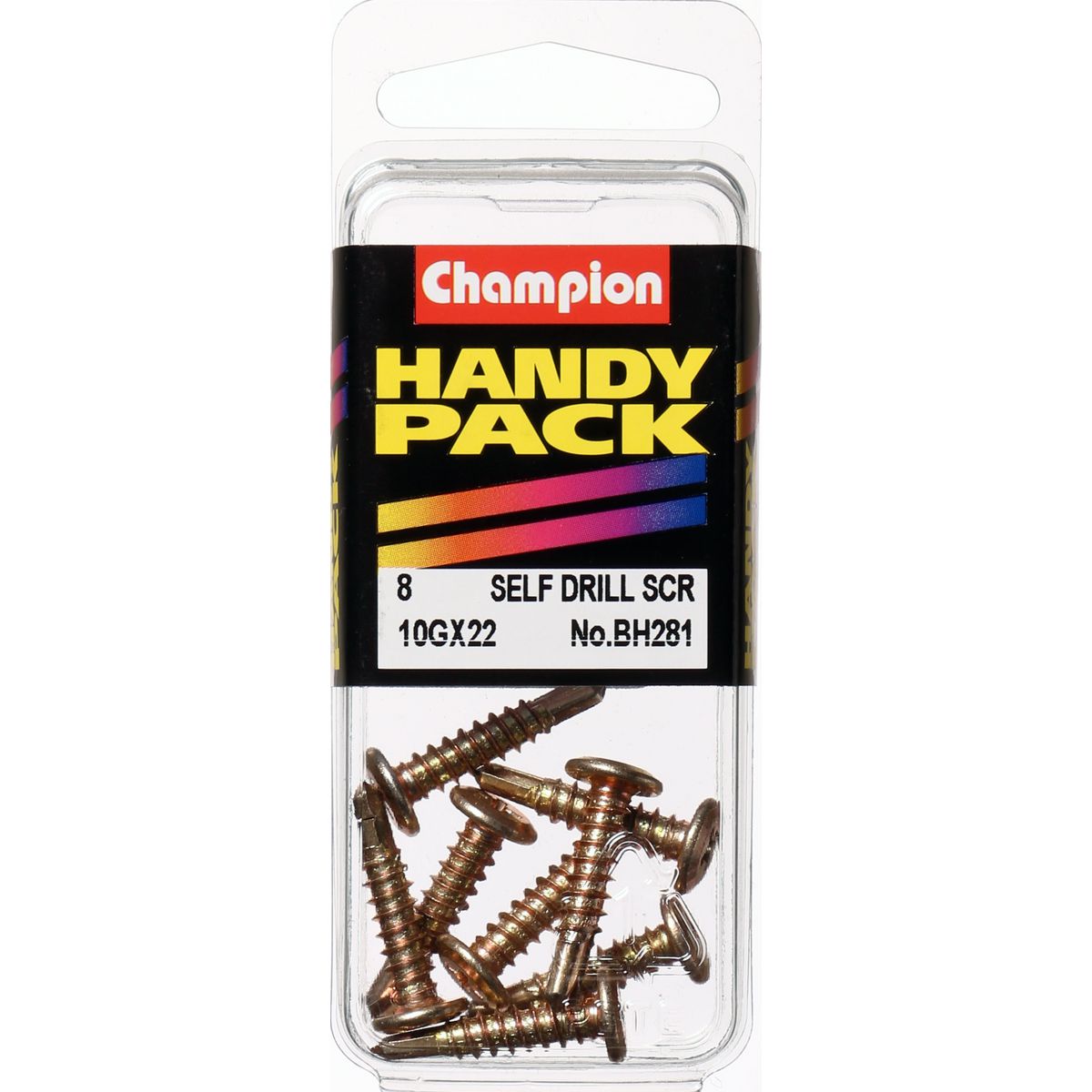 Champion Fasteners Self Drilling Screw Wafer Head 4.8 16 X 22mm BH281