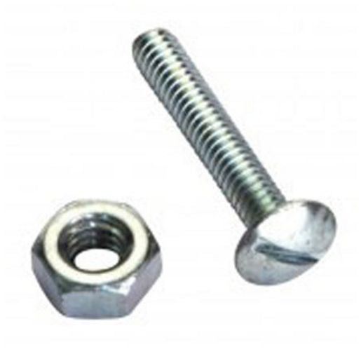Champion Fasteners Hex Plain Nut 3/16in UNC Class 5 Blue Zinc Plated C252-9