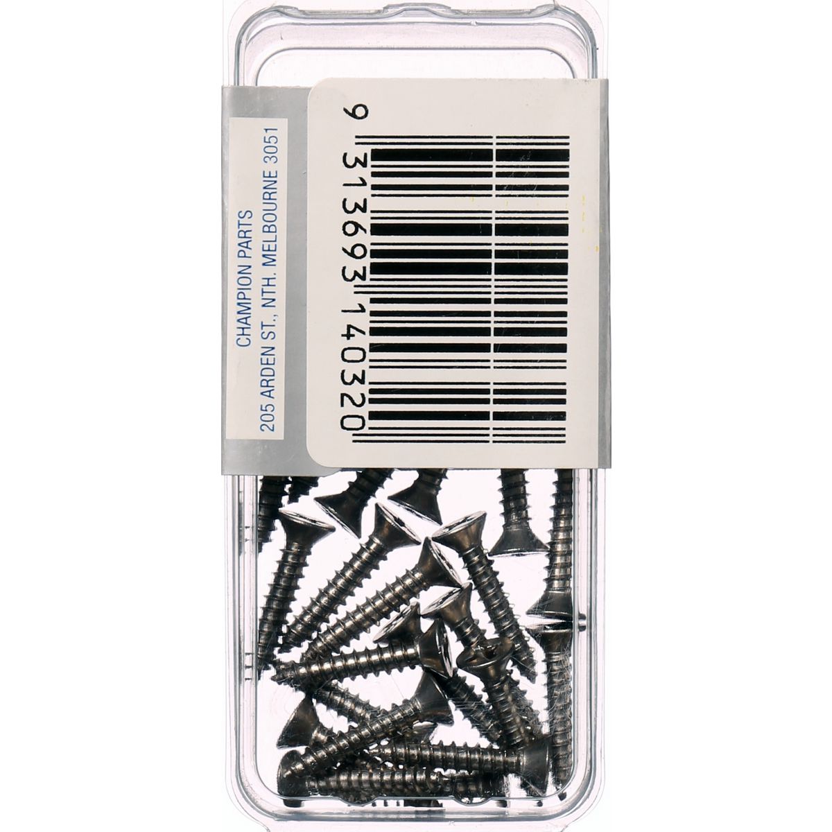 Champion Fasteners Self TaPPEr Screw Csk Phillips Stainless Steel 3.5X19mm 316/A4 CSP03