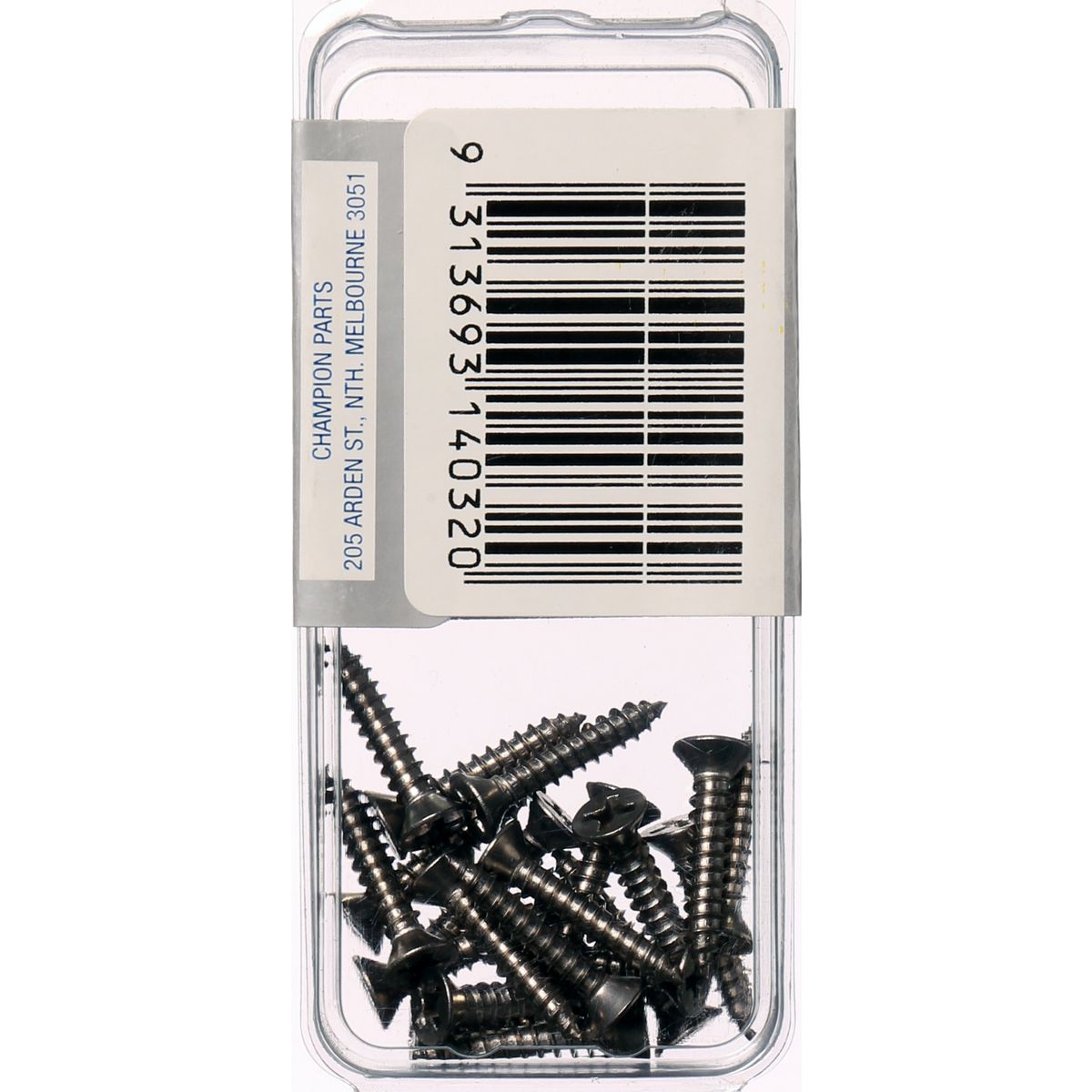 Champion Fasteners Self TaPPEr Screw Csk Phillips Stainless Steel 3.5X19mm 316/A4 CSP03