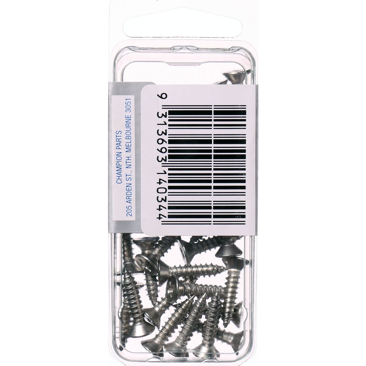 Champion Fasteners Self TaPPEr Screw Csk Phillips Stainless Steel 4.2X19mm 316/A4 CSP05