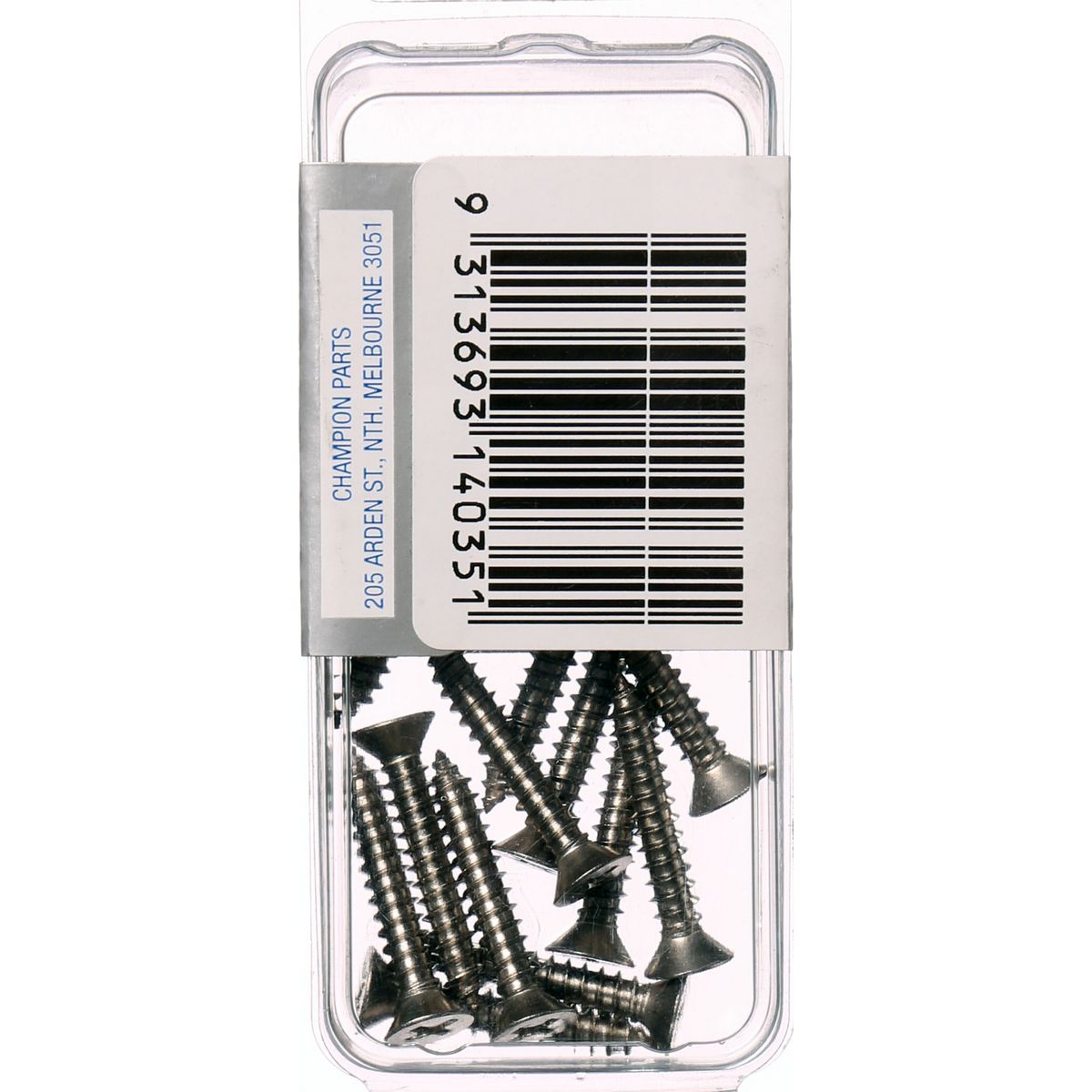 Champion Fasteners Self TaPPEr Screw Csk Phillips Stainless Steel 4.2X25mm 316/A4 CSP06