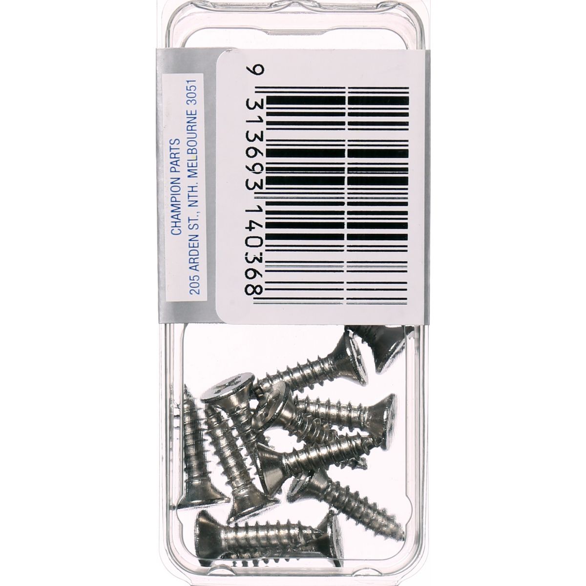 Champion Fasteners Self TaPPEr Screw Csk Phillips Stainless Steel 4.8X19mm 316/A4 CSP07