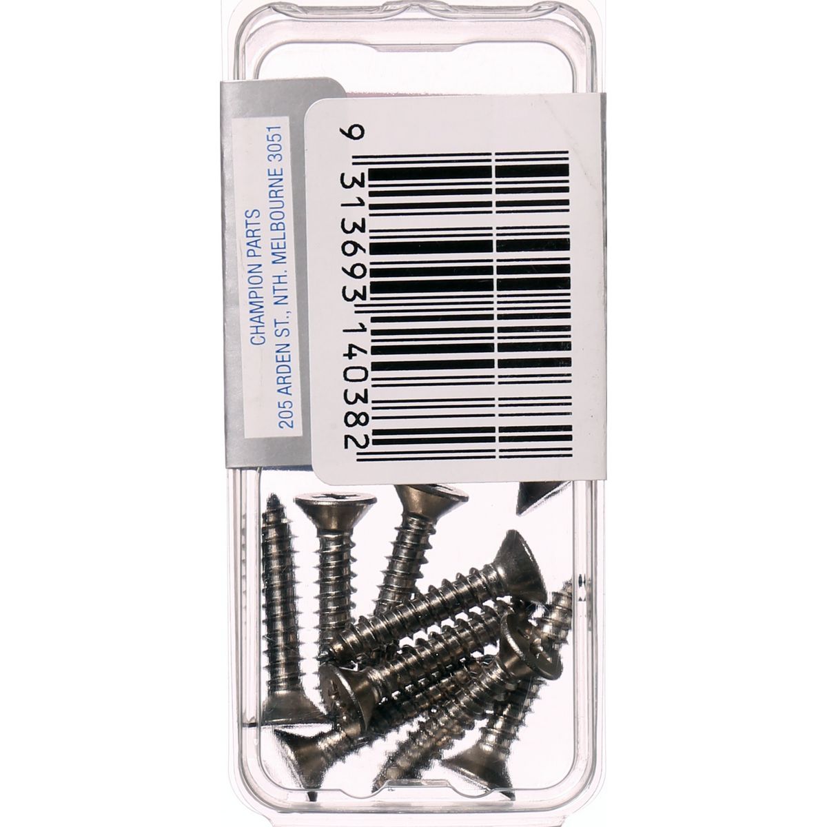 Champion Fasteners Self TaPPEr Screw Pan Phillips Stainless Steel 3.5X25mm 316/A4 CSP12