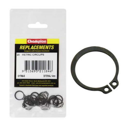 Champion Fasteners Circlip External Shaft 14mm (Stw14) C1760-5