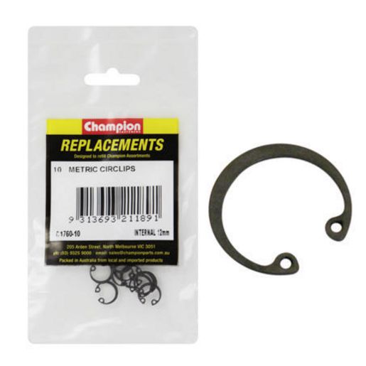 Champion Fasteners Circlip Internal Shaft 12mm (Rtw12) C1760-10