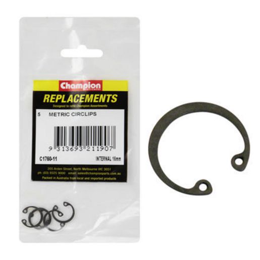 Champion Fasteners Circlip Internal Shaft 16mm (Rtw16) C1760-11