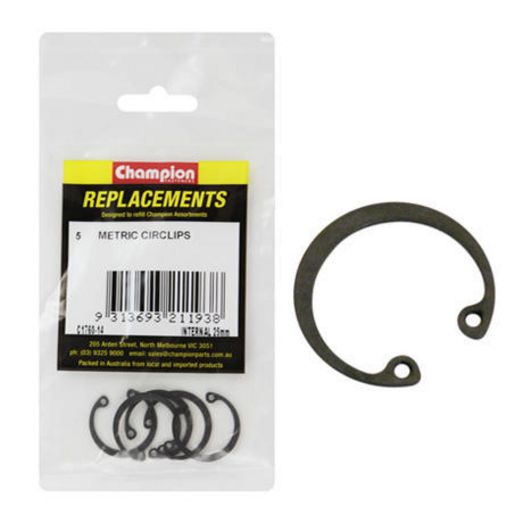 Champion Fasteners Circlip Internal Shaft 25mm (Rtw25) C1760-14