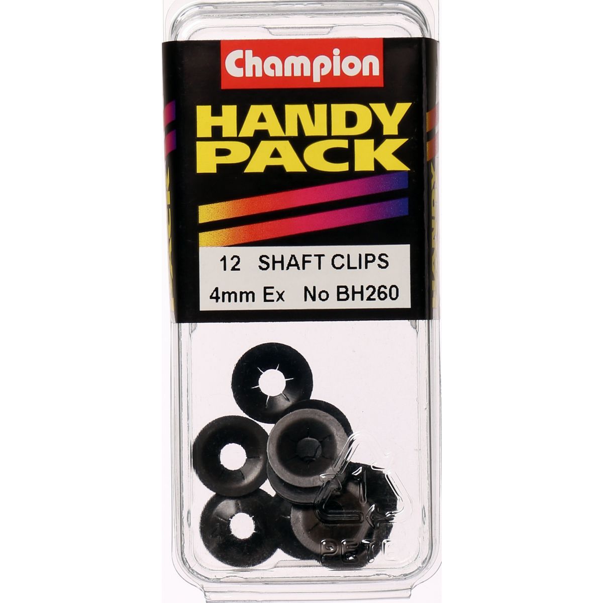 Champion Lock Ring External Shaft 4mm 12Pk BH260