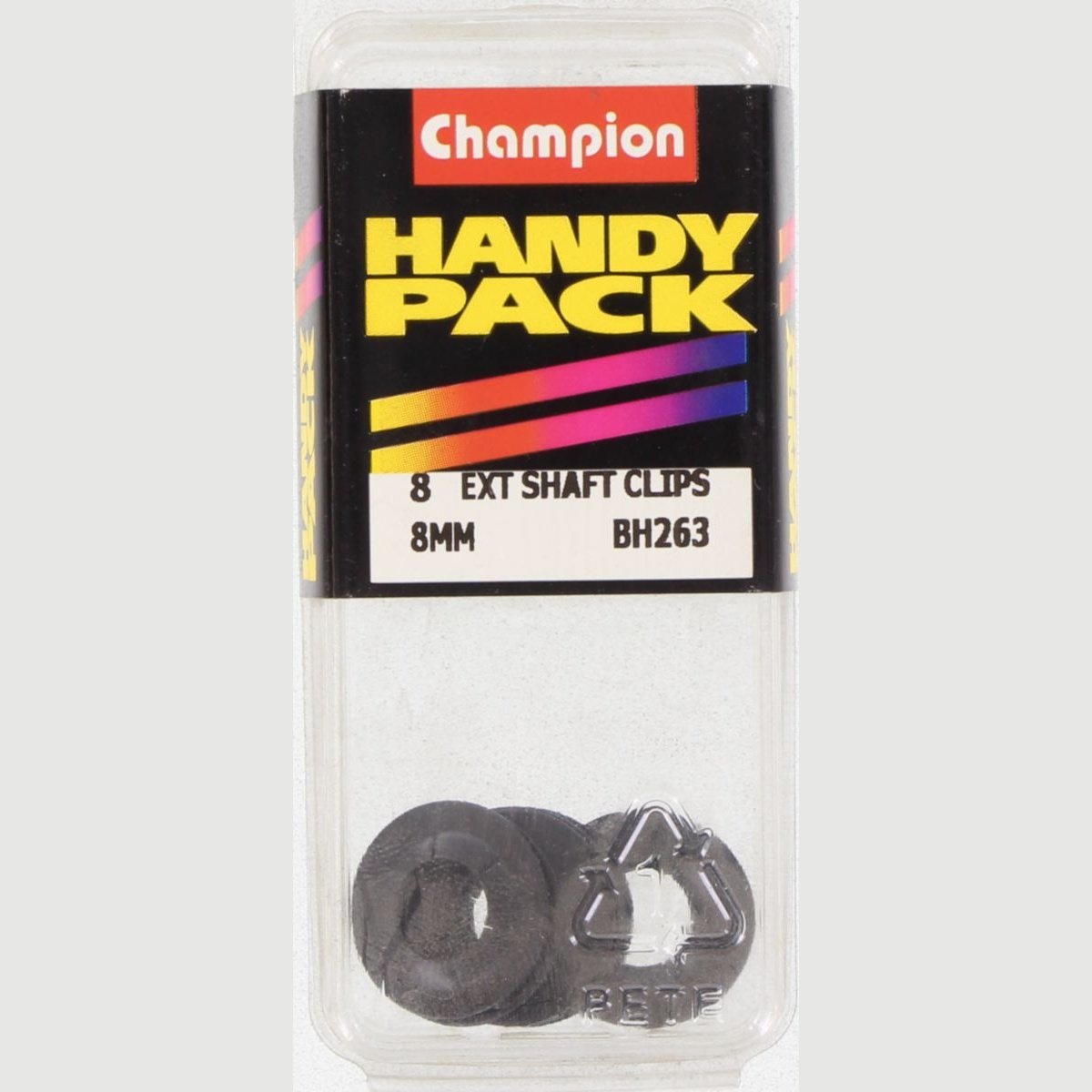 Champion Lock Ring External Shaft 8mm 8Pk BH263