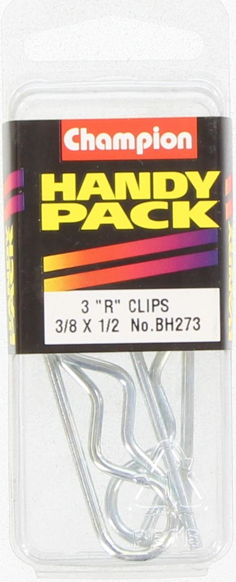Champion R Clip 3/8″-1/2″ 3Pk BH273