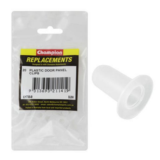 Champion Fasteners Door Trim Bush Clear Wdth.:7mm Hole:8mm C1735-9