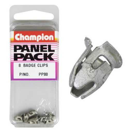 Champion Fasteners Badge Clips PP80