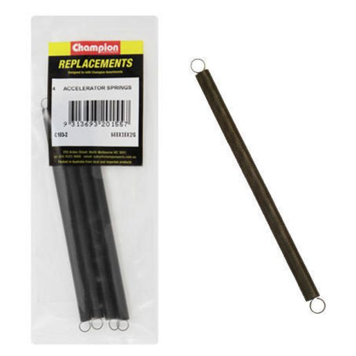 Champion Accelerator Spring 168mm x 11mm x 0.8mm C103-2