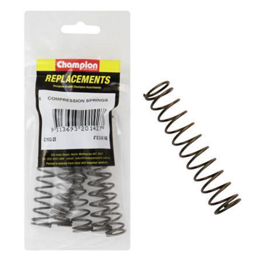 Champion Fasteners Spring Compression 100 x 20 x 2mm C102-25