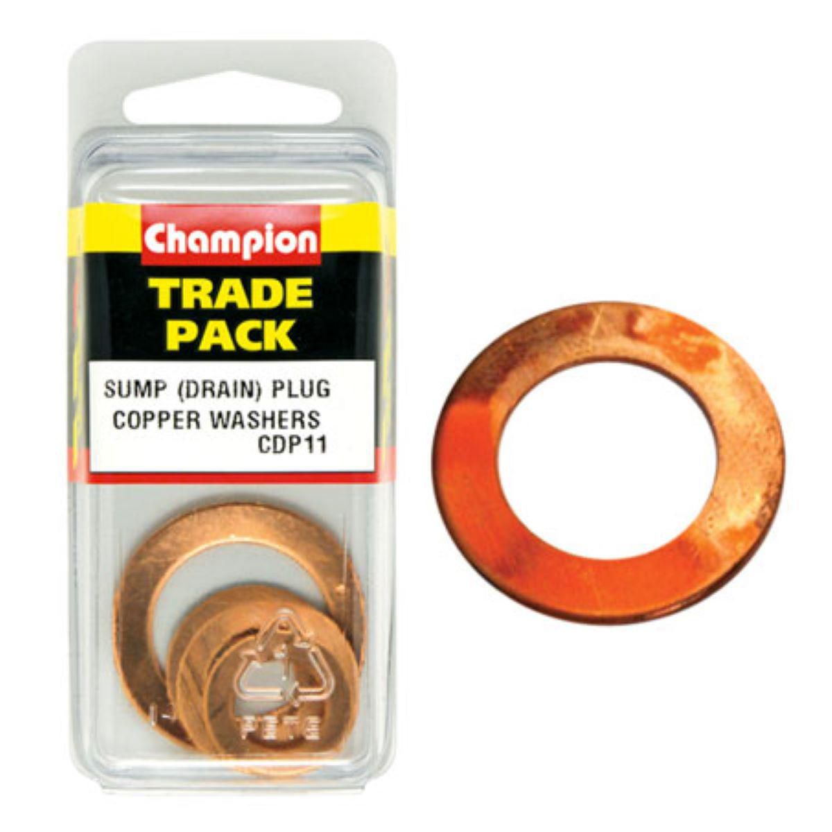 Champion Fasteners Copper Washer CDP11