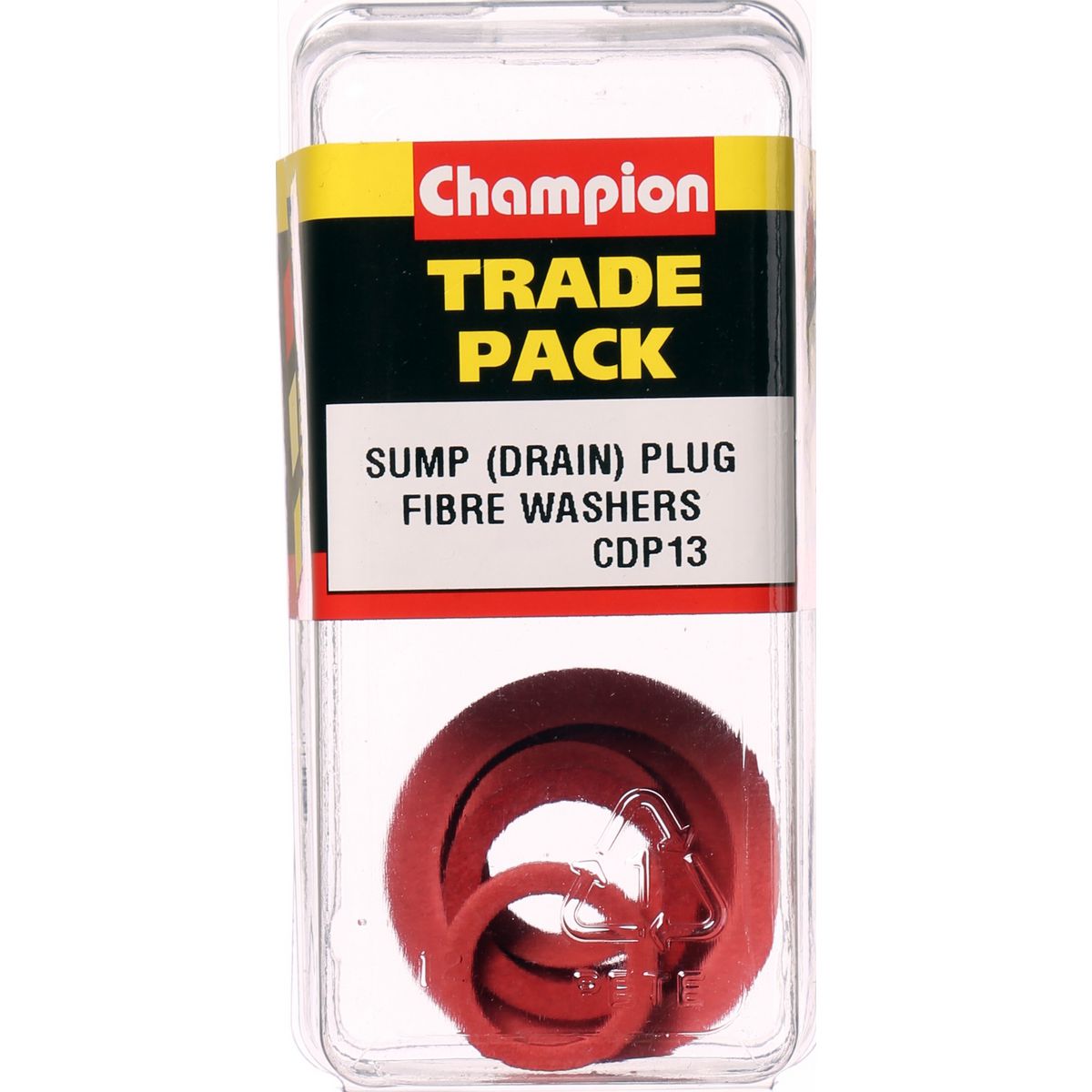 Champion Fasteners Fibre Washers To Suit Plugs CDP13