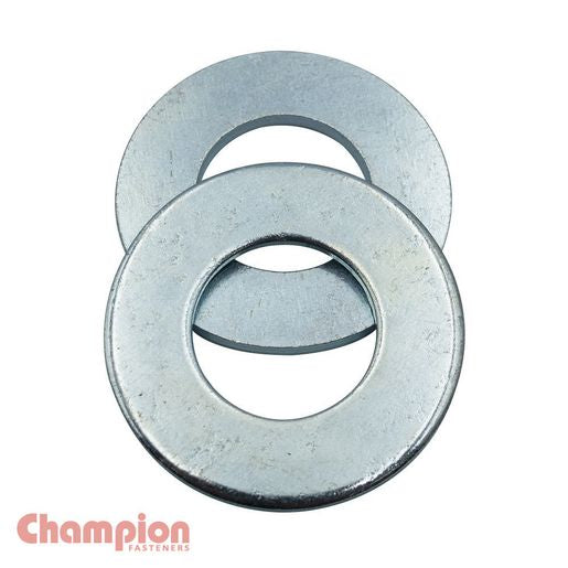 Champion Fasteners Washer Flat Steel 1/2in x 1in x 16G Zinc Plated C330-7