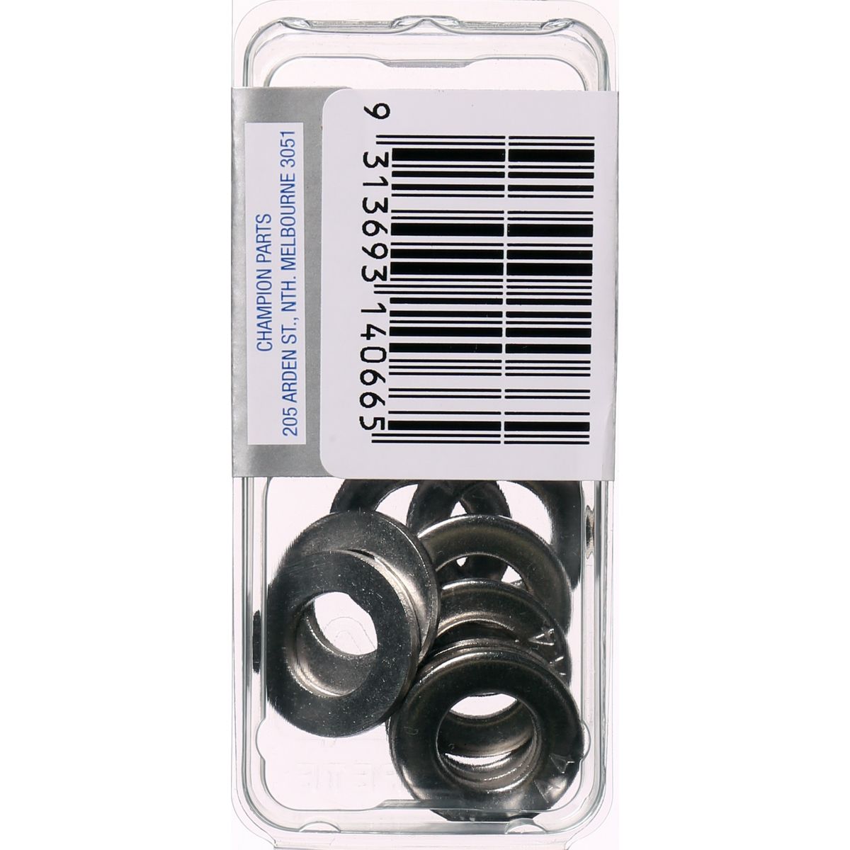 Champion Fasteners Washer Flat Stainless Steel 10mm 316/A4 CSP36