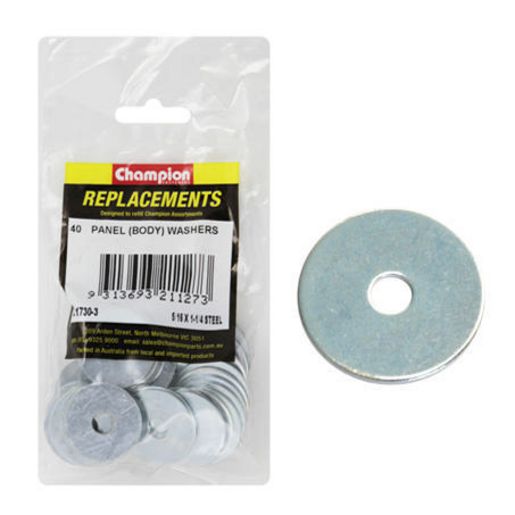 Champion Flat Body Washer 5/16" x 1-1/4" 40Pk C1730-3