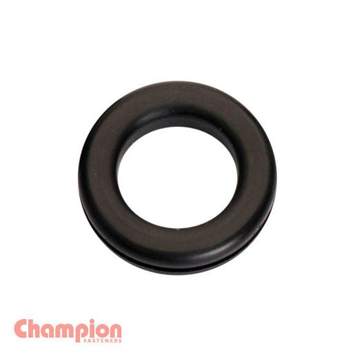 Champion Wire Nitrile Rubber Grommet M8 x 13 x 19mm 50Pk CWG4