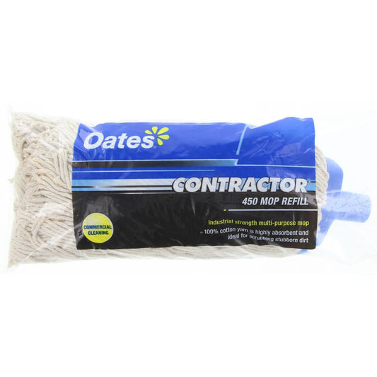 Oates Contractors No 24 Mop Cotton Head 450g 165705
