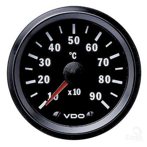 VDO Pyrometer 0-900deg C 12V 52mm Round 310015009K