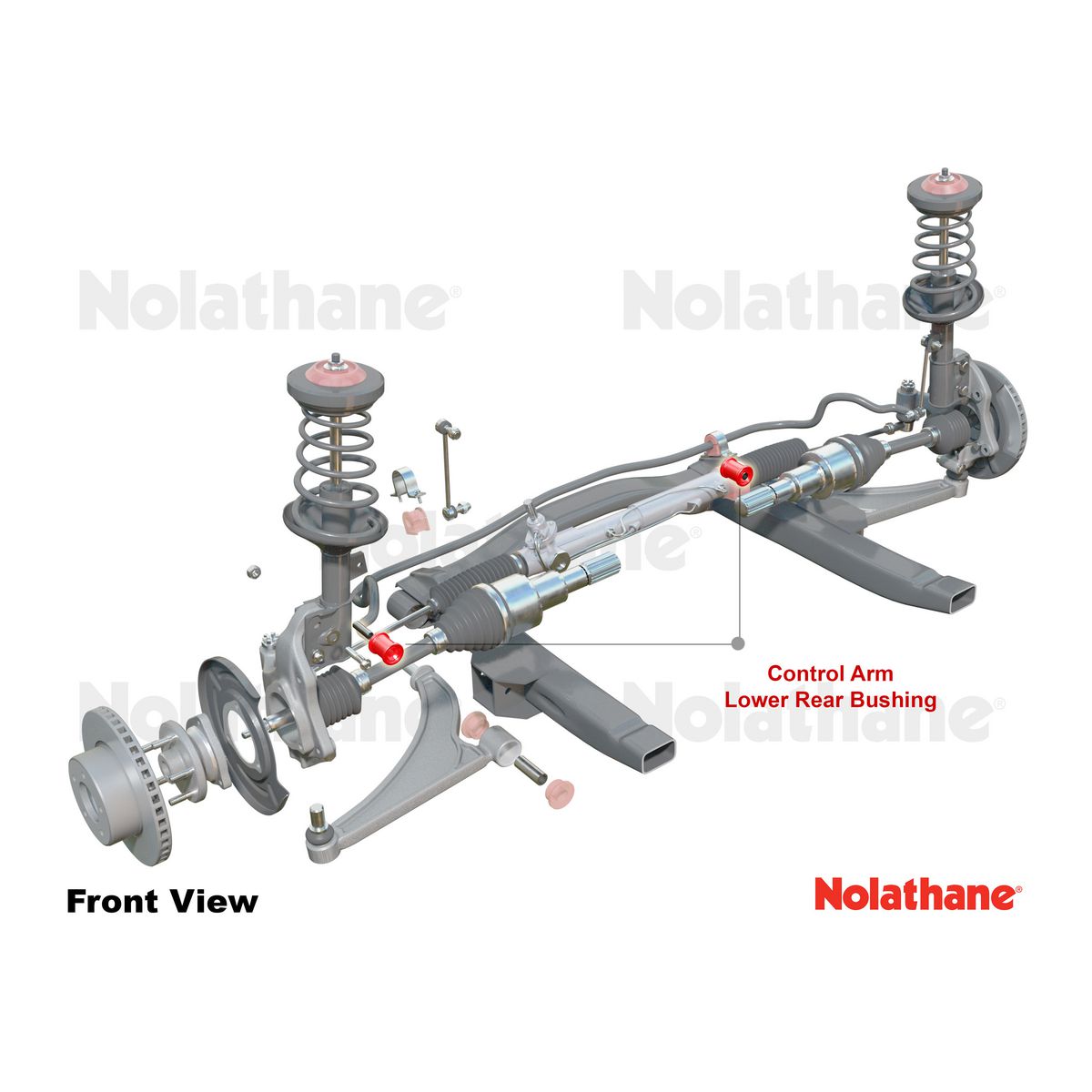 Nolathane Control Arm Bush Kit 45646