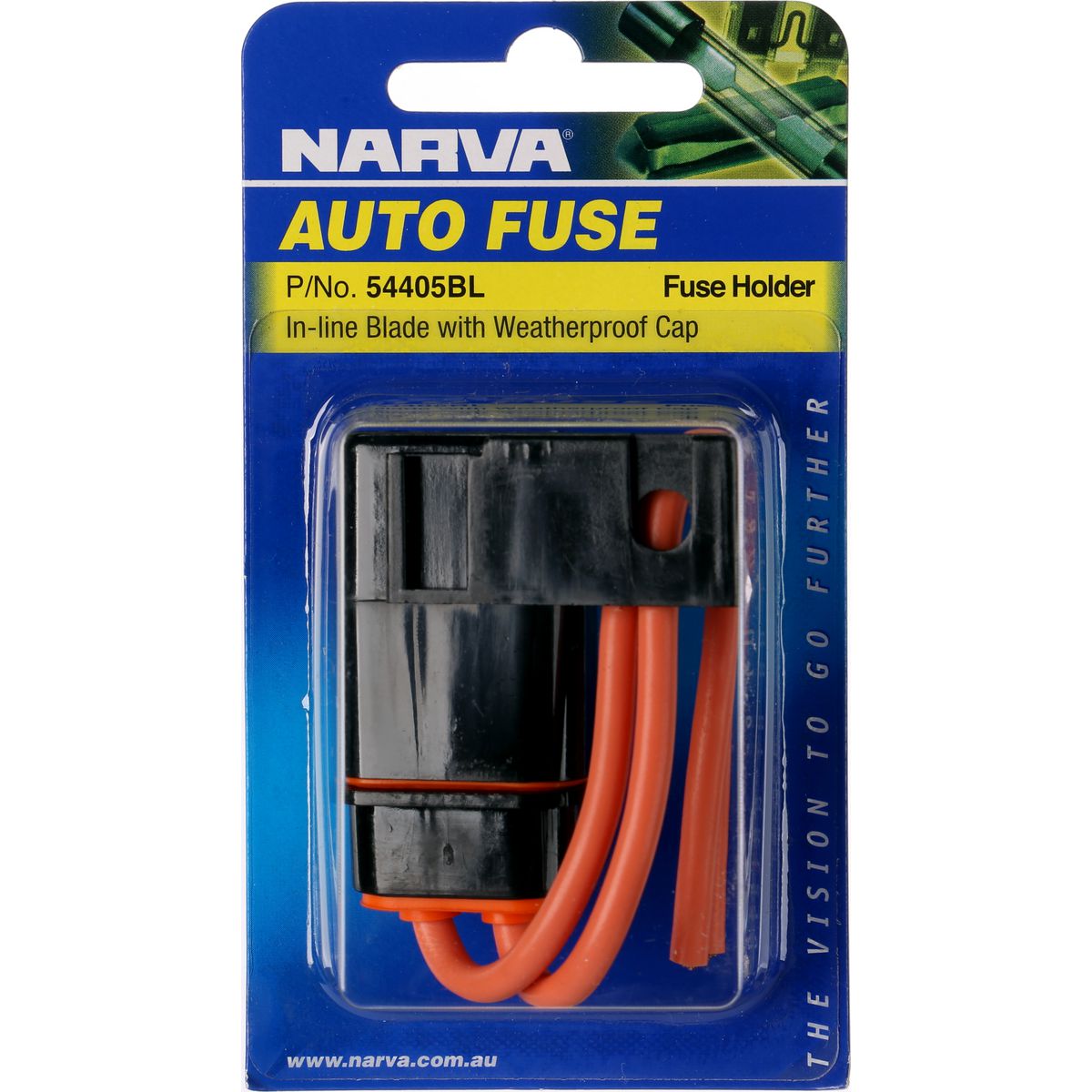 Narva Blade Fuse Holder In Line Waterproof 30A 54405BL
