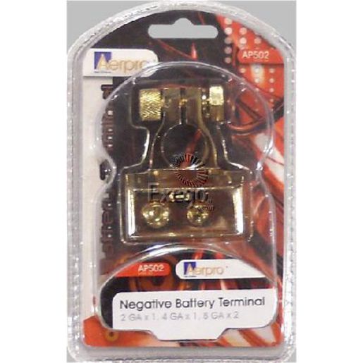 Aerpro Battery Terminal - Negative 4Gax1 + 8Gax2 + 2Gax1